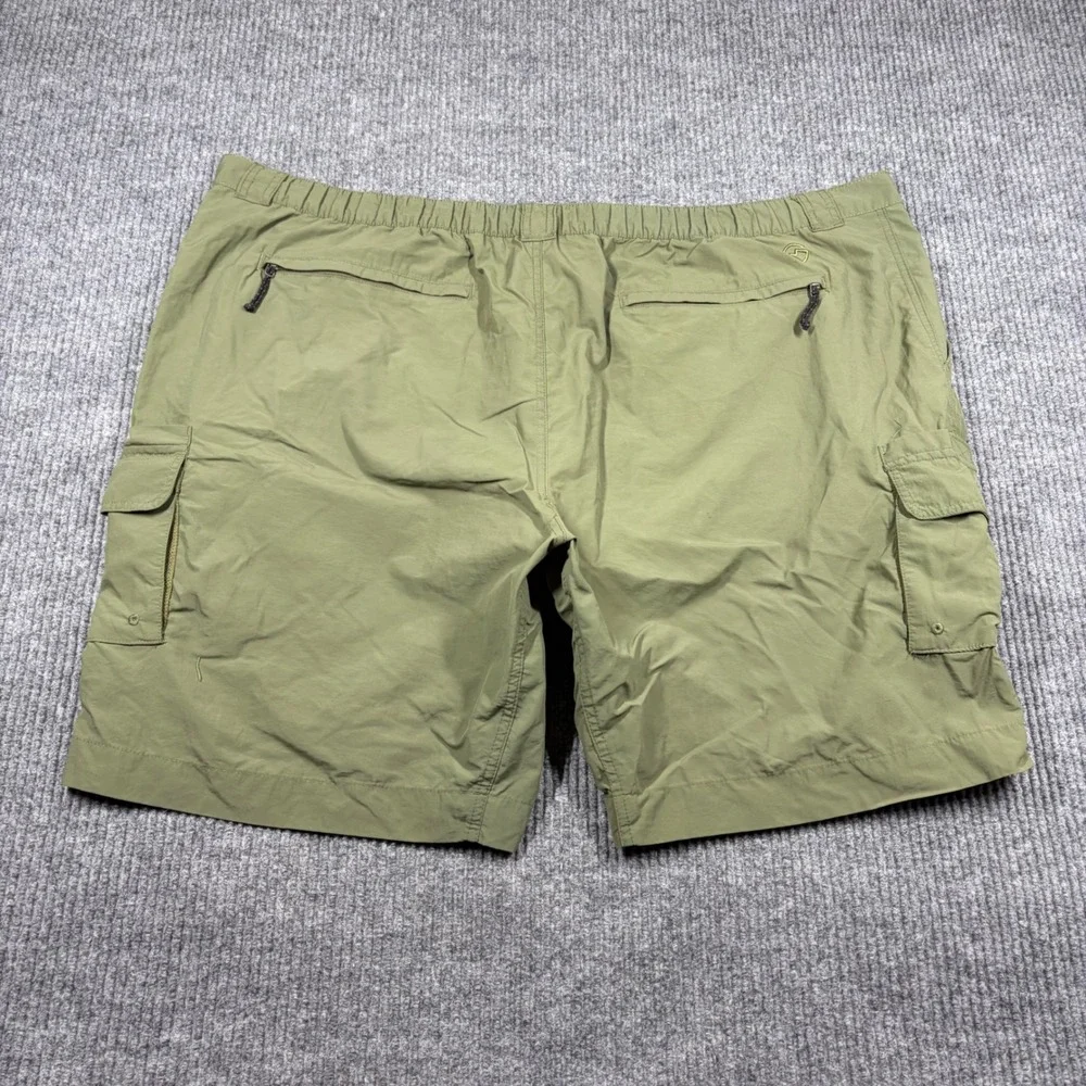 Magellan Shorts Mens 3XL Outdoors Fish Gear Green Water Repellent Cargo Fishing